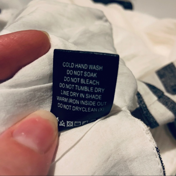 NWOT Majorelle Kiko Chambray Top Blue Stripe S/2-4 - Picture 8 of 10